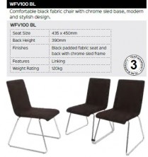 WFV100 BL Visitor Chair Range And Specifications